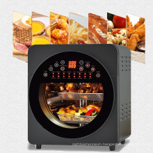 Nonstick Stainless Steel 14L Digital Air Fryers